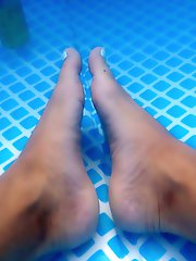 Submerged feet collection 1