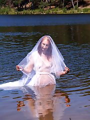 Lory with two fingers in her vagina