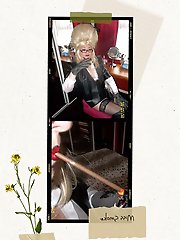 Voluptuous older gilfs take off sexy dress