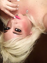 Aroused stepmother instructs in self-pleasure